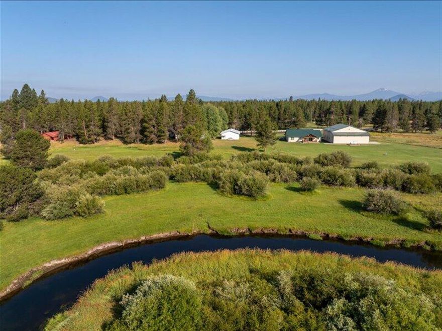 Escape to the river in this 2 bed, 2 bath 1980 manufactured home on over 2 acres in beautiful La Pine, Oregon. With direct access to the Little Deschutes River, this property offers peace, privacy, and endless outdoor potential. The home needs updating but offers solid bones and a great layout to make your own. Enjoy the spacious 2-car garage plus a 1,200 sq ft shop—perfect for hobbies, storage, or your next big project. Whether you're looking for a full-time residence, a vacation retreat, or an investment opportunity, this riverfront property is full of possibilities.