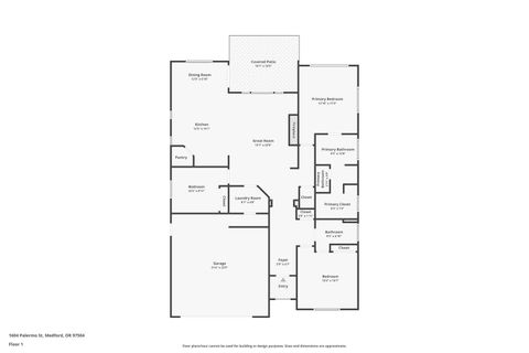 Tiny photo for 1604 Palermo Street, Medford, OR 97504 (MLS # 220210931)