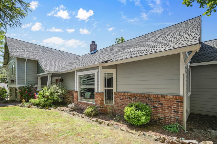 Just in time for the sunshine! This home has everything you can want. Enjoy one of the best views of the beautiful Rogue Valley from your expansive deck built in 2019. The outdoor entertainment space gives you plenty of room to garden, soak in the hot tub and enjoy the in-ground pool with company. Relax in the peace and quiet with mature landscaping and nature all around the property. Inside, there is just over 3,500 sq ft of comfortable space. The kitchen has lots of room for storage along with counter space for all your entertainment needs. There are 2 primary suites on separate levels, so this would work nicely for a multiple family set up. With many upgrades throughout the house, including the both in suite bathrooms. This is a must-see property, schedule a showing today!