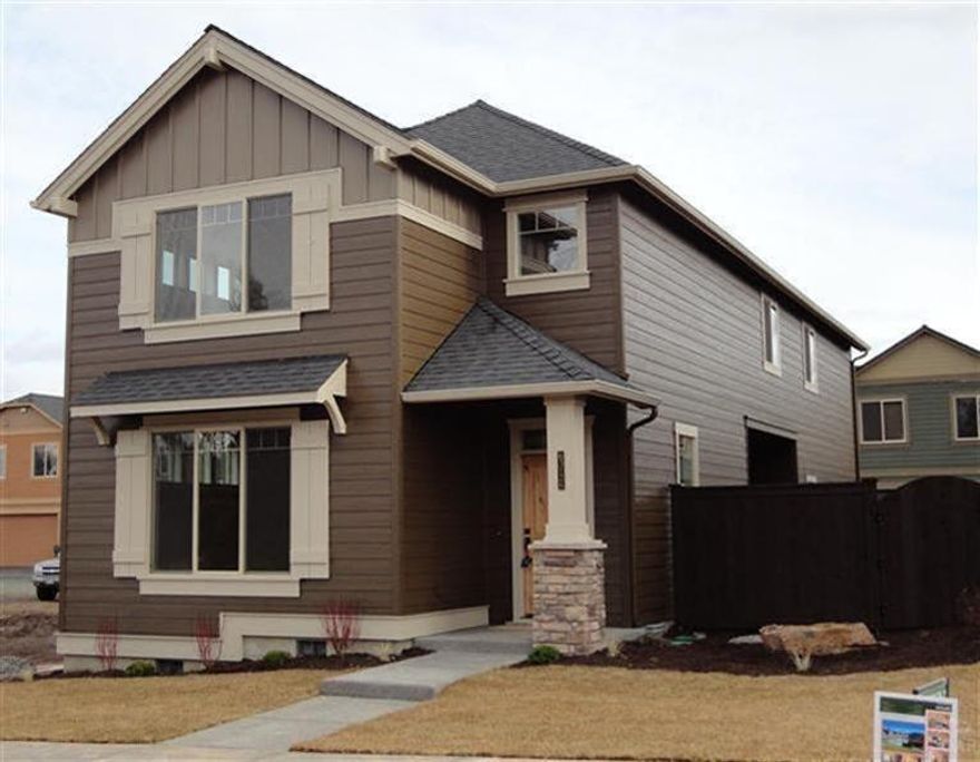 New home under construction by Pahlisch construction in desirable Lava Ridges! The new Conifer plan features an open 1st floor layout. Kitchen with quartz counters, wood lam flooring, SS appls, Great rm has gas, stone FP, lots of light and more. Huge, bonus area with coffered ceilings, great master bedroom & big walk in closet. Fantastic 2+ car garage for all the toys and just steps from Ponderosa school and Pine Nursury Parks.Community pool/pavillion/front yard maintence. Don't miss !