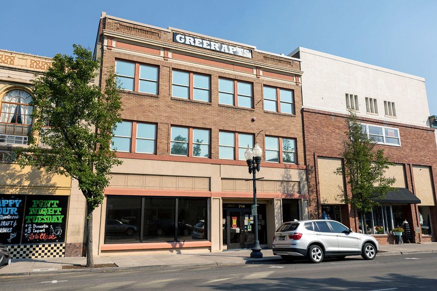 Klamath Falls downtown has gone through many infrastructure improvements and so has this 16,800 sq ft commercial property. Currently the tenant pays over $16,000 each month for the current rent and tenant lease isn't up until June 2022. Owner reports new EPDM Roof in 2016, building remodeled in 2001 with all new wiring, plumbing, ceiling, lights, elevator, HVAC complete alarm system, handicapped restrooms, communications room with HVAC, high speed internet, full kitchen, refrigerated fountains, low E glass, UV light film applied, sprinkler system, commercial carpeting, all natural gas heat with forced air, parking lot next to building This building has 3 floors each 4200 sq ft plus a full basement that is 4200 sq ft which makes up a total of approximately 16,800 sq ft. You may not find a better building in Klamath Falls.