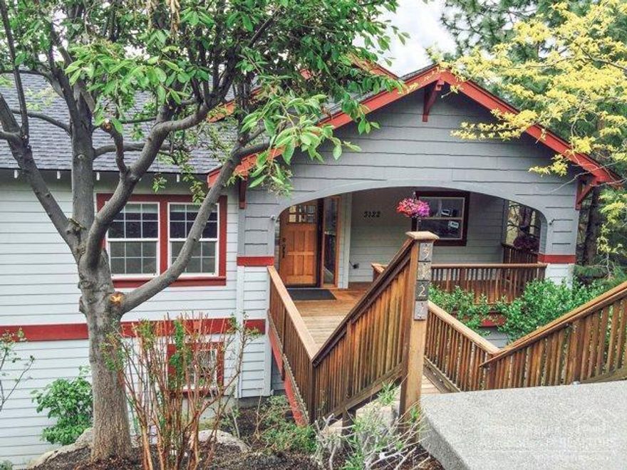 Watch the Sunrise over the Mountains every day with the Spectacular Easterly Views From This Spacious Craftsman Home on Awbrey Butte.3,200sf, 4 Bdrm,2.5 Ba with a large Master Suite on Entry Level,w/gorgeous private bath,featuring his/hers vanity,2 walk-in closets, large tub,& separate shower.Huge Family Room w/Wet Bar.Central AC will keep you cool in the summer.Beautiful accents and finishes.3-car Garage for All Your Toys,& Tons of Storage is built in.Builder's model home means lots of extras.