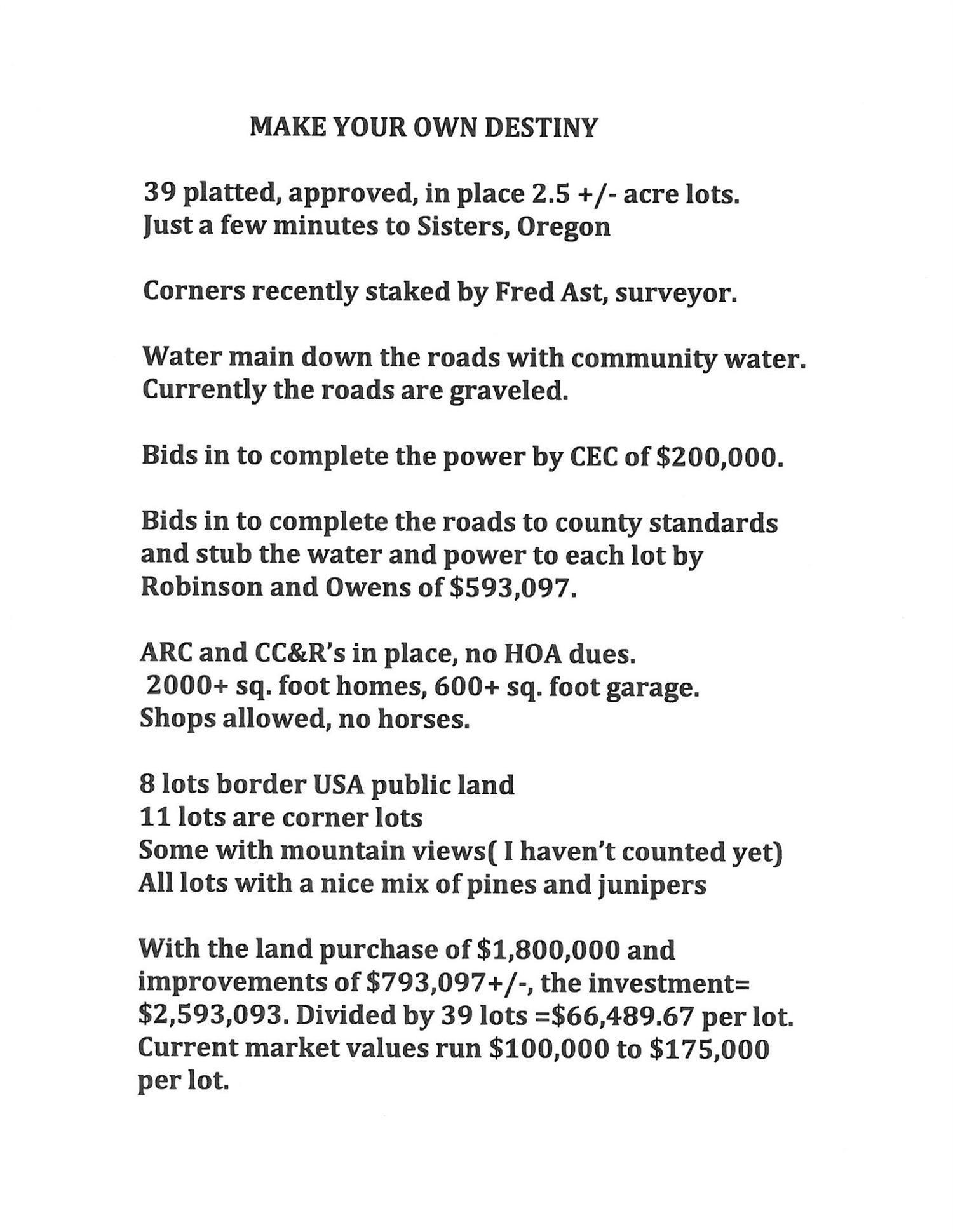 Squaw Creek Canyon - Land