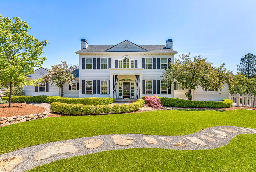 Stunning Colonial home in a premier Jacksonville location perched on 1.23 serene acres w/ breathtaking views. This home is a mix of classic style & modern amenities & has been impeccably maintained! Cooking & entertaining will be a pleasure in the well-appointed kitchen, complete w/ top-of-the-line appliances, ample storage & granite countertops. The main level primary suite will keep you in the lap of luxury w/ a Travertine steam shower, towel warmer, heated marble tile floors, marble tile walls & soaking tub. The covered patio, in-ground pool, and stunning pool house (wet bar, fireplace & full bath), offer the perfect oasis to entertain or relax & unwind. Car or hobby enthusiasts will be delighted by the 3 car attached & 2 car detached garages. The HVAC is 5 yrs old w/ air filtration, a 50 yr roof was installed in 2021 & new high end exterior paint in 2022. There are too many features to list. Ask for a full list of amenities. A dream home like this doesn't come on the market often!