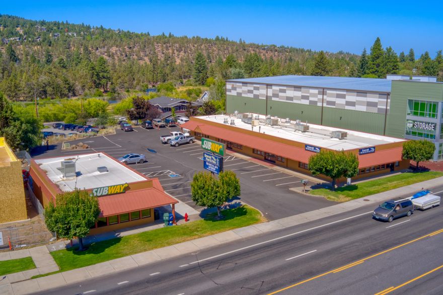 100% leased, two-tenant retail investment opportunity along Highway 97. The buildings have excellent visibility along one of Bend's busiest North - South corridors and both tenants have been in place for over 13 years. The property is located adjacent to the Bend River Promenade shopping center and Winco Foods.