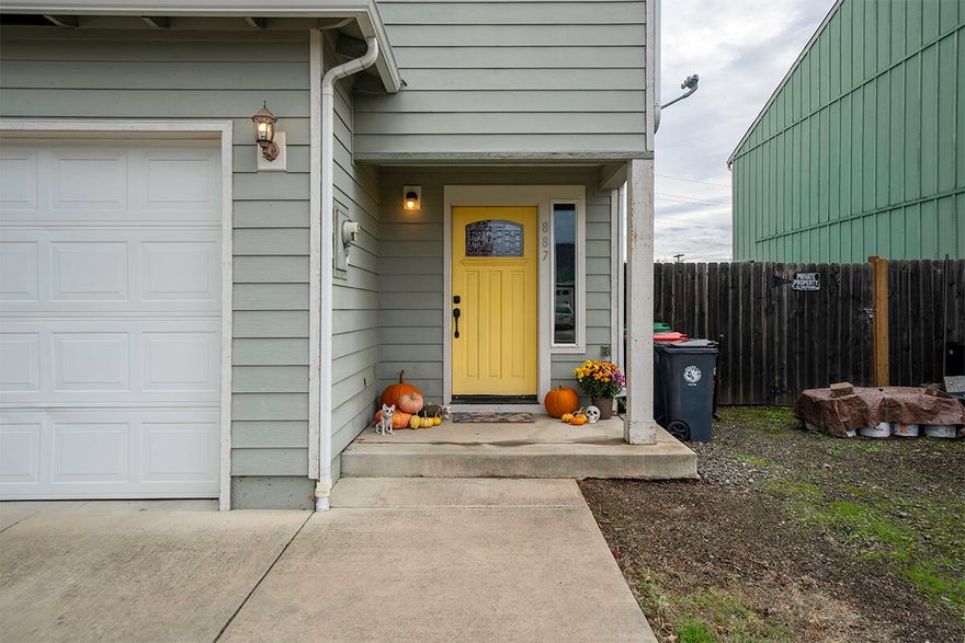 OPEN HOUSE SUNDAY 12/7, 12-3! Wonderful Investment or First-Time Buyer Opportunity! Welcome to this charming 3-bedroom, 2.5-bath townhome in the heart of Central Point. Offering over 1,400 sq ft of comfortable living space, this home features bright, open living areas and a spacious primary suite. Enjoy a private fenced backyard—perfect for pets or outdoor hobbies—and a convenient one-car garage. Ideally located near parks, shopping, and easy access to Medford and Jacksonville, this move-in ready home combines comfort, convenience, and value. Whether you're looking to invest or buy your first home, this property is a must-see!