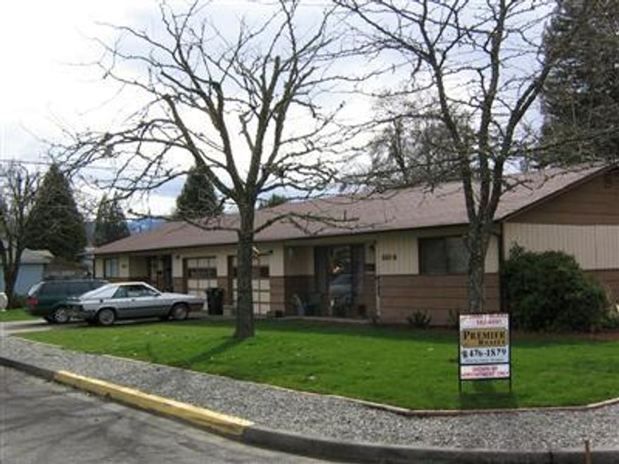 Good investment property! This 2 bedroom duplex has laundryhook ups in both, plus each has own garage and fenced back yards for privacy. Situated on large corner lot, recently landscaped.Easily rented, with one long term tenant. Duplex next door also for sale at $232,500 see listing #5262874)