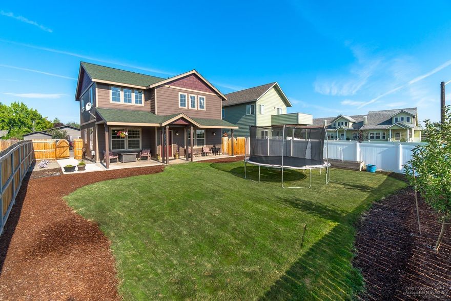 Great room plan w/space to entertain inside & out! A/C, 3 bedrooms, office AND bonus room (or 5 bedrooms), 2 full baths + powder. Hickory HW floors, newer carpets. Gas fp in living room. Open kitchen w/gas range, dbl oven, tile counters & eating bar. Enjoy views of Cascades from upper deck & bonus room w/skylight. Master Ste w/spacious bath, dbl sinks & walk-in closet. High efficiency gas hot water heater. Plumbed for central vac. Fully fenced yard, RV parking. SS refrigerator, washer & dryer included!