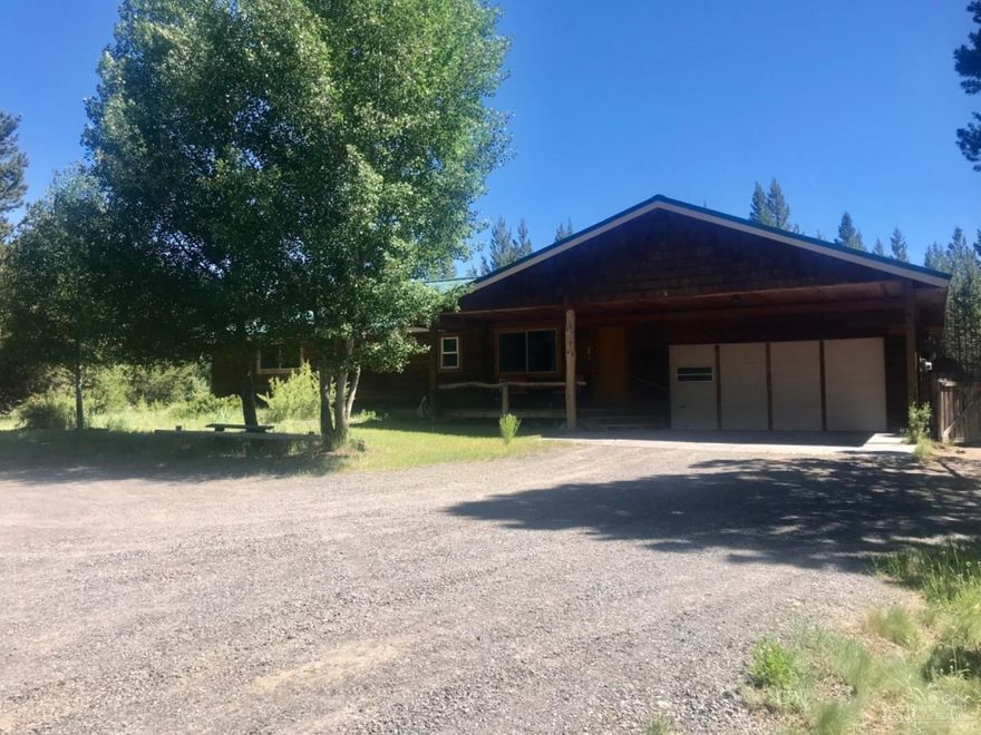 2 Bedroom 2 Bath Cedar Siding Ranch Style Home on 1 Acre. Home is 1500 Sq Ft, Built in 1980. Large Living Room, Dining Area and Laundry Room. Kitchen has been recently remodeled with New Oak Cabinetry with Easy Close and Lazy Susan's,and New Countertops. Large Master Bedroom with Walk in Closet and Master Bath. Attached 30x24 Garage, Extended Length. Storage Buildings. Fenced Back Yard. Native Landscaping.