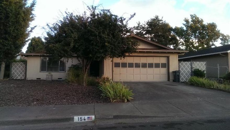 Well built home in quiet neighborhood. Separate Living and Family room with fireplace and woodstove insert. Indoor laundry with nice size yard. Home is dated and needs some TLC.