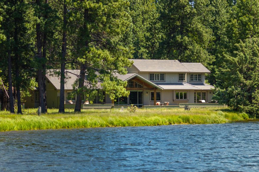 Family memories are made here, friends gather, nature beckons from your doorstep, and life's best moments can be lived and enjoyed. It all comes together at Lupine Lake House. This quality-built 4,160 square-foot NW Lodge style home overlooks Black Butte Ranch's Lupine Lake and Glaze Meadow and features: an open great room, gourmet's kitchen, family gathering room, home office, 4 bedrooms, 3.5 bathrooms, attached 3-car garage, extensive outdoor deck areas, and incredible views of lake, meadow, and Central Oregon scenery. Enjoy immediate access to walking/hiking trails, mountain and road cycling, golf, tennis, pickleball, swimming pools, cross-country Skiing, fly fishing, horseback riding, and so much more. Close to the Metolius River, Hoodoo skiing, fine dining, and a short drive into the old west town of Sisters. This special home has been well maintained and is ready now for your pleasure and enjoyment!