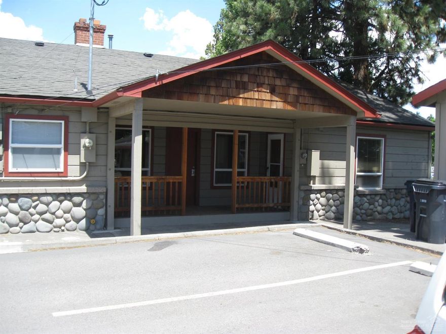 Lovely older 970 sf knotty pine office on Greenwood Ave near Juniper Aquatic Center. Reception area, small office, 2 large offices, store room, and bathroom. Available at $ 1.25 psf per month, $ 1,200.00 mo gross. 1 year lease.