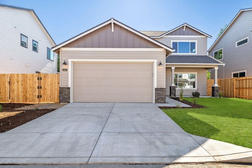 MODEL HOME!!
Rates as low as 3.875% with use of our preferred lender or a $20,000 builder incentive. Incentive can be applied toward options, upgrades, closing costs, or a rate buydown for homes closing by year-end.
Located within blocks of dining, shopping and recreation, the 4 bedroom Metolius floor plan by Montevista Homes features a multi-generational suite on the main level with 3 additional bedrooms, and a flex space upstairs. The large great room and gourmet kitchen featuring quartz counters and a center island is perfect for entertaining.  This home includes an array of sought after features including: a/c, full landscaping, fencing, covered patio, quartz countertops throughout, gas fireplace, tankless water heater and more!