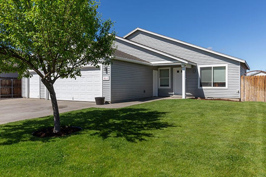 This 3 Bedroom / 2 Bath single-level house sits on a non-thru street in NW Redmond and features a large back yard, 3 car garage, vaulted ceilings, laundry room, and even has A/C.  It is within walking distance to Tom McCall Elementary School, Elton Gregory Middle School, and Quince Park.  Kitchen has a gas stove and a window over the sink looking out at the fully fenced back yard. This home will be great with a little TLC and your personal touch added to it.  It would also be a great investment property.