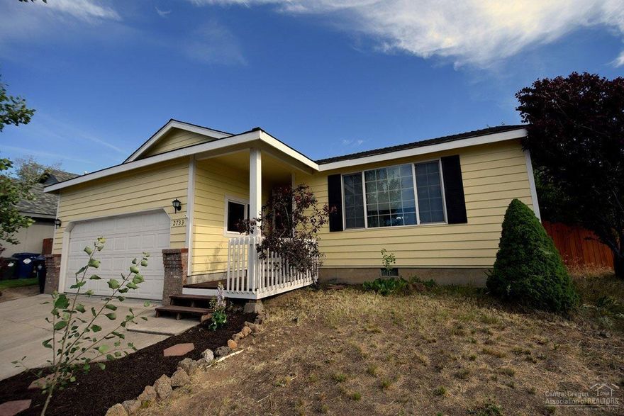 This quaint single level cottage style home is move-in ready. Home is updated, light, bright with cozy living room, dining area, large kitchen & master bedroom. Yard is completely fenced with large deck for entertaining. Home is on corner so there is a bit more privacy.