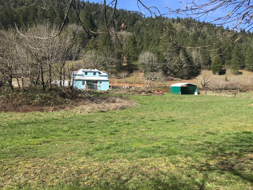 Quaint country home. Fenced and cross fenced 1.1 acres, garden & pasture area, small orchard with drip irrigation.  Home features 4 bedrooms with 1636 sqft, & lots of storage. Large patio for outdoor enjoyment, covered storage, attached garage. Convenient access to I-5.