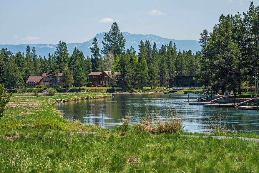 Escape to this stunning riverfront retreat in the sought-after River Meadows Estates, just south of Sunriver! Nestled along the banks of the Deschutes River, this spacious 5-bedroom, 3.5-bathroom home is the perfect getaway. With a huge bunk room, there's plenty of space for family and friends.
Enjoy the private hot tub, expansive outdoor living areas, and breathtaking river views. As part of the River Meadows Estates community, you'll have access to top-notch amenities, including a swimming pool, tennis courts, kids' play area, and a scenic asphalt bike path. Currently operating as a successful Short-Term Rental (STR), this property is a prime investment or personal retreat. With easy access to Mt. Bachelor and all that Central Oregon has to offer, your next adventure is always within reach. A true four-season paradise—don't miss out on this incredible opportunity!