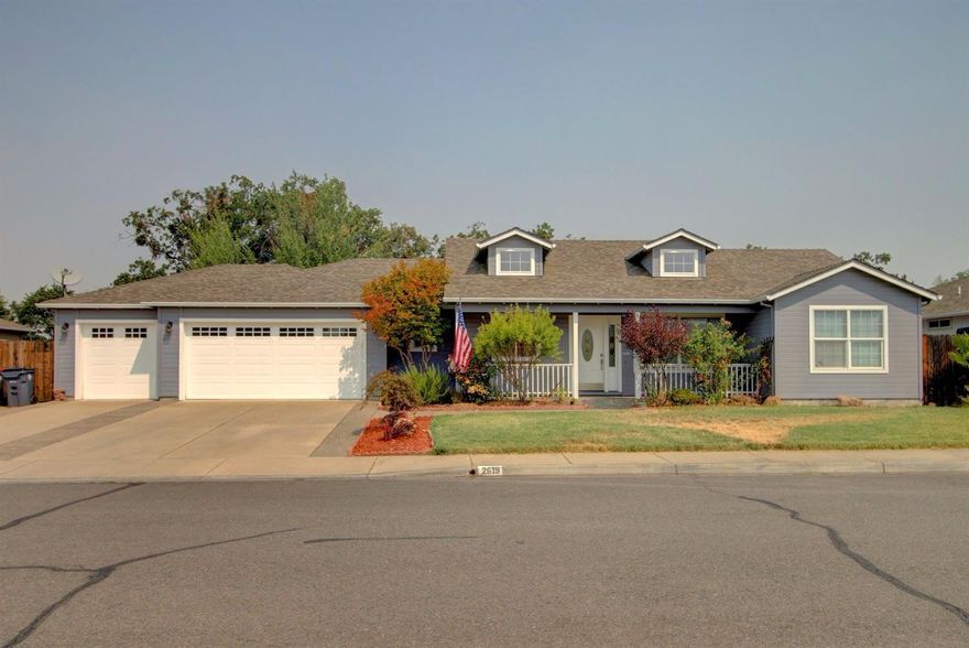 Located in New Haven Estates, this wonderful ranch style home has it all. A wonderful front porch to enjoy the sunrises and an awesome backyard with in-ground pool, hot tub/spa, and private, covered back patio and gazebo to enjoy those hot summer days. The home sits on a large .23 acre lot with gated RV parking area. The inside has hardwood flooring throughout except in the bedrooms. Great open split floor plan w/vaulted ceilings. Granite counter tops and updated kitchen. Don't wait to tour this wonderful home. Perfect for entertaining your family and friends.