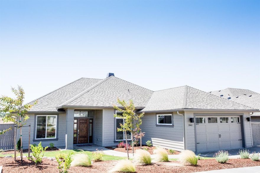 Just completed, new construction home in Summerfield. Level lot with no steps. South facing back yard with views of Mountains. Open, great room with stacked stone fireplace and built-ins. Ten foot ceilings throughout. Great natural sunlight with transom windows. White painted cabinets in the kitchen with white Caesarstone counter tops and slate/glass mosaic back splash. Walk-in pantry. Five inch bronze maple hardwood floors. All tile bathrooms and laundry room. Paved RV parking, 10.5 feet wide by 25 feet deep. Solar tubes. Tankless water heater. Fully fenced and landscaped. Large covered back patio with access from great room and master suite.