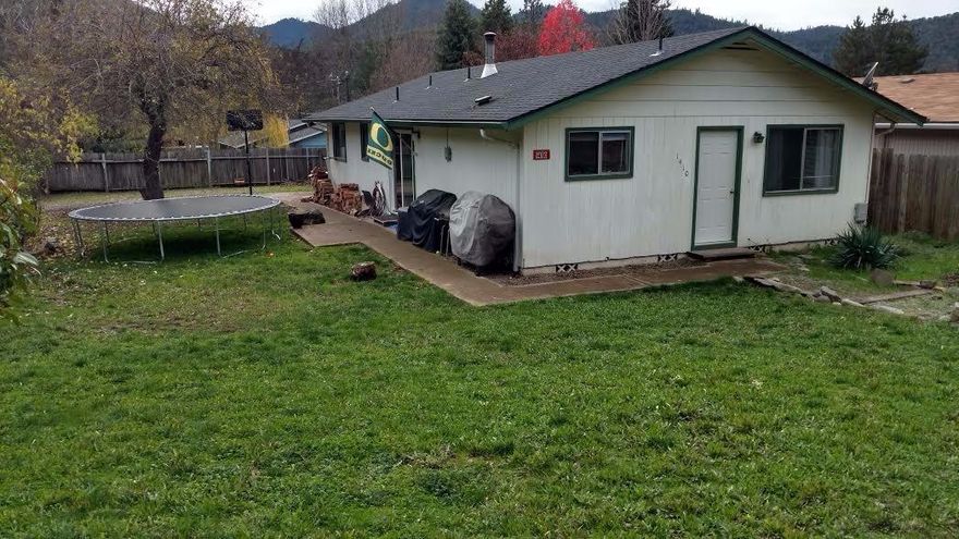 Great home on a large corner lot with plenty of parking. This 3 bedroom 1 bath home has 1150 sq. ft of living space. Nice kitchen with plenty of cabinets and storage. Electric heat or wood stove. Bedrooms are good size and the laundry is located inside. There is RV parking on the side of the home.