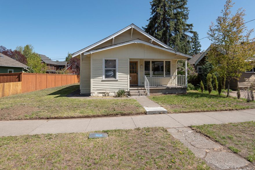 Charming classic NW Bend home located on Bend's core Westside. Fantastic sought after location in close proximity to everything that the Westside has to offer. Just blocks from Harmon Park and Drake Park, Deschutes River, Downtown and in between the Galveston and Newport Corridors. This rare single level home has an open floor plan that features a great room with corner gas fireplace and brick surround, 2 bedrooms with walk-in closets, 1-1/2 baths and a large unfinished 360 sq.ft. basement perfect for storage, shop or craft area. The open kitchen provides lots of counter space, cabinets plus abundant natural light making it nice and bright. Home is situated on a spacious lot towards the front, offering a large backyard with alley access and parking. This home and lot offers tons of possibilities, whether being a great rental/investment property or to make it your own. Here is the opportunity to own this great Westside property close to everything that Bend has to offer.