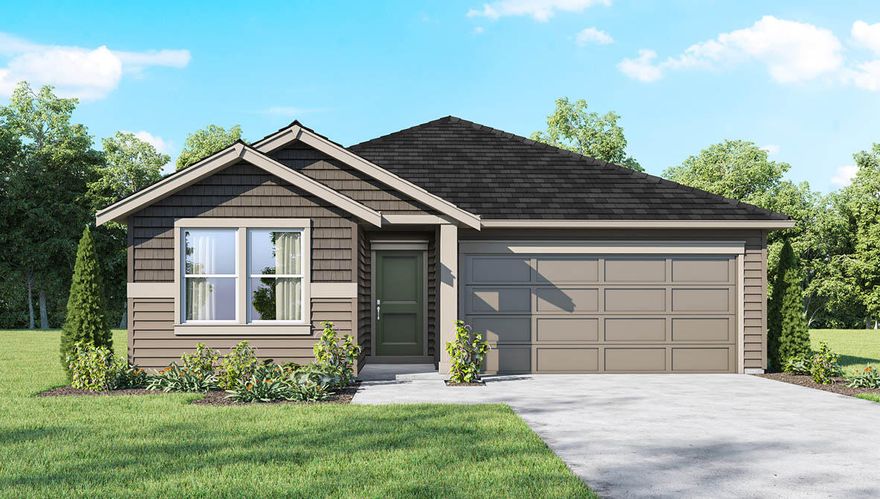 RED TAG SALES EVENT! SIZZLING Summer Price at Bear Creek; a new DR Horton community in beautiful Medford! SIGNATURE SERIES Home to include ALL Options-A/C, Fencing, Full Landscape, Blinds, GDO and Keypad. $11K BB in Closing Costs. See flyer and agent for details. Our popular Cedar plan has an open concept layout with kitchen open to living area, 4 bedrooms, 2 baths, 2 car garage on quiet street! Quartz countertops, premium laminate flooring, stainless steel appliances with gas range, large island and pantry! Hi-efficiency furnace, Smart home package and new home warranty, we've got you covered!  Renderings and photos are representational of plan, but not actual home. Specs, features, colors and masonry vary.