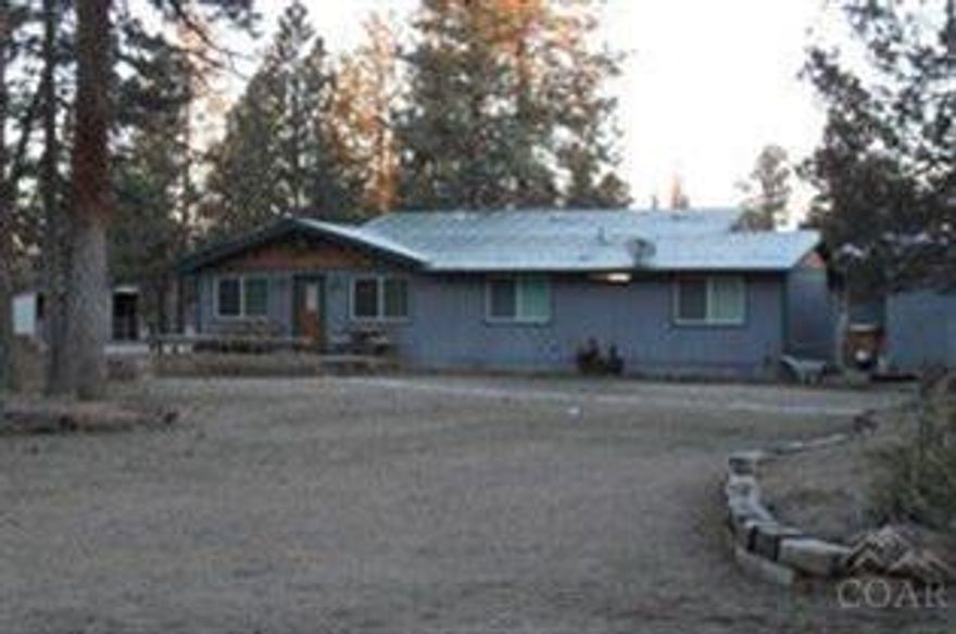 Lovely horse property located just 2 miles from downtown Sisters. Well maintained. Fenced & crossed fenced. 2 8x10 loafing sheds, round pen. 20x10 heated storage building. Detached unfinished 2-car garage. Mitsubishi heating and cooling system. Room to park toys. One mile from Aspen Lakes Golf course. Front yard is a park like setting with a water feature and BBQ pit.