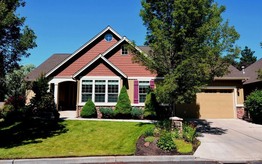 Well-maintained single level home in desirable River Rim Neighborhood. This one owner, 3 bedroom, 2 bath with office features wood floors, vaulted ceilings and 8 ft doors. Knotty pine cabinets and door trim throughout the home. Master includes large walk-in closet and on-suite bathroom with separate tub and shower. Large lot with a fenced backyard and new Trex deck. Tandem 3 car garage. Must see!