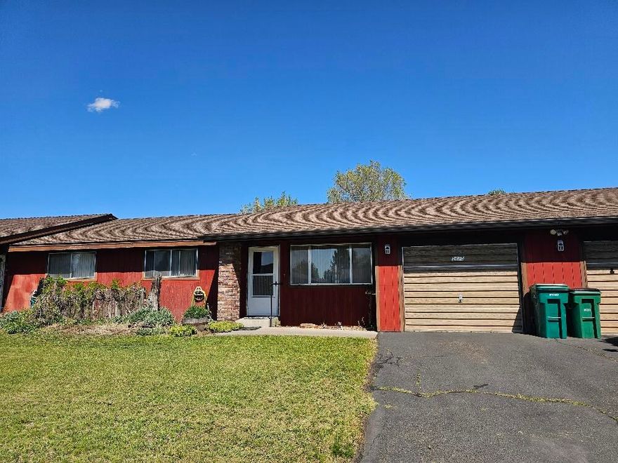 Very well maintained 4 plex in Sunset Village on a corner lot. Nice yards in front and back.  Each unit has its own garage and back yard with storage/sheds.  1 of the units has had quite a few updates with paint, flooring and cabinets etc.. Front and backyards, nice open floor plan with 2 bed 1 bath in each unit. All have had long-time tenants which is why rents are lower than typical. 1 unit is vacant right now for easy showings.