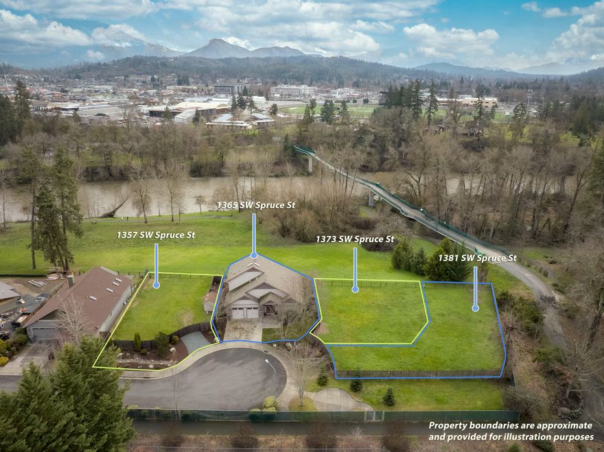Affordable Riverview Estates building lot! Exceptional Rogue River Views & a prime lot location! Strong comparable sales already in place for professional builders. All horizontal construction is complete. Services stubbed out at the street.  The lush greenway sloping down to the river is owned collectively by the residents. Enjoy a quick stroll out your front door to the neighboring rec park, paved riverfront walking paths and even a footbridge leading to downtown GP. This street is known for its well kept, premium homes and the pride of ownership shows. A total of only 11 lots exist in this subdivision, so don't delay in scheduling your viewing. ** This lot is private property.  Call your real estate broker for more information or to schedule a tour. Please do not arrive at the property without an appointment.**