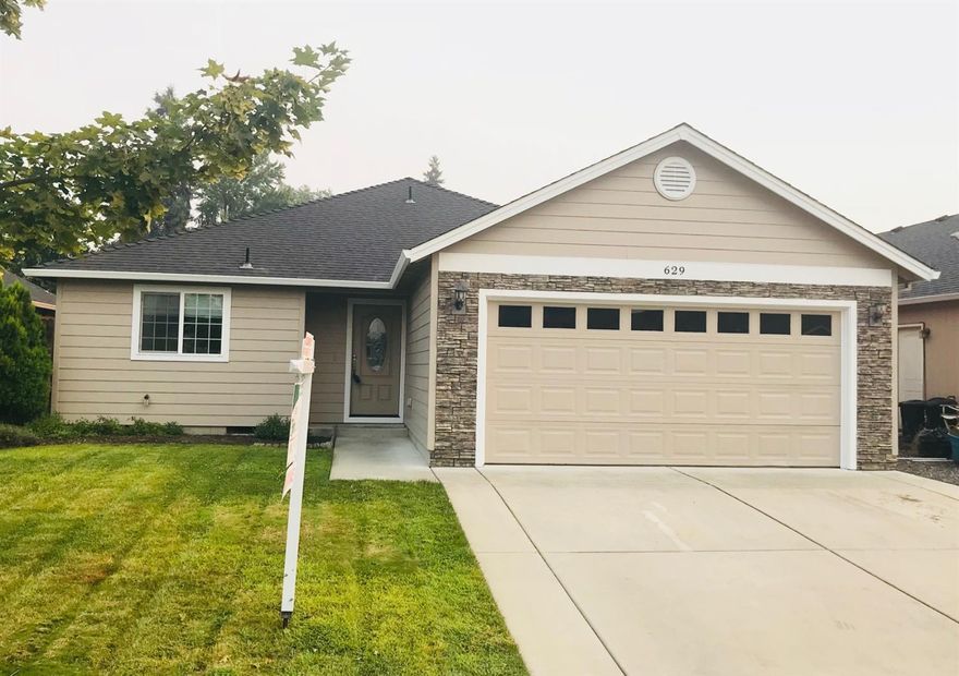 Super cute and clean home in central location and great neighborhood. 3 bedrooms and 2 baths with 1398 sq ft built in 2007. Well cared for home with brand new carpeting. Nice master suite with walk-in closet. Slider from family room to back patio with private backyard. 2 car attached finished garage. Don't miss out on this one!! One of the sellers is a licensed real estate broker in the State of Oregon. Beautiful new updates include white painted cabinets in the kitchen and baths, granite counter tops, all new carpet and fresh new exterior paint.