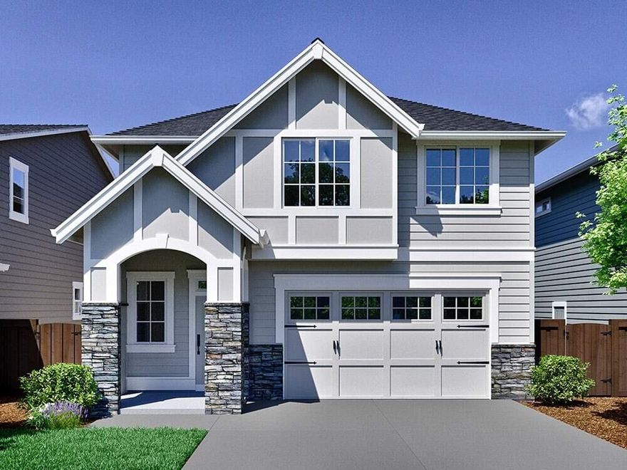 Homesite #10 - $5,000 Buyer Bonus! ''Move in Ready in May' - The Caldwell plan by award winning quality builder Pahlisch Homes. This beautiful home has all the luxury features you expect from this builder. The open floor plan offers a spacious great room, open kitchen, Loft, and a beautiful primary suite! As in all Pahlisch Homes, well-crafted finishes are used throughout such as solid Quartz counters, luxury laminate flooring, shaker style cabinets, living room fireplace, 6-inch baseboards, SS appliances, covered back patio, fencing, A/C and much more. Let the HOA care for your front yard and enjoy all the Redmond OR has to offer. Trailside is located in the SW corner of  Redmond, just minutes from Bend, the Airport, Smith Rock State Park, and downtown shops. Ski resorts Hoodoo and Mt. Bachelor are less than an hour away. Buyer to receive a $5,000 Buyer Bonus when using Hixon Mortgage!  Backyard landscaping included.