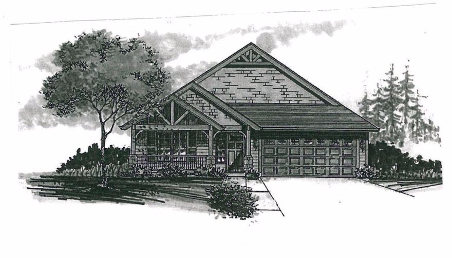 New Construction that includes Vaulted Great Room and Vaulted Master Bedroom plus Stainless Steel Range, Microwave, Dishwasher. Gas Forced Air Furnace and Hot Water Heater. Here is your chance to choose Hickory or Knotty Alder Cabinets as well as your choice of Quartz Counter Tops as well as Carpets, Vinyl or Laminate Floor Coverings and Paint Choices.