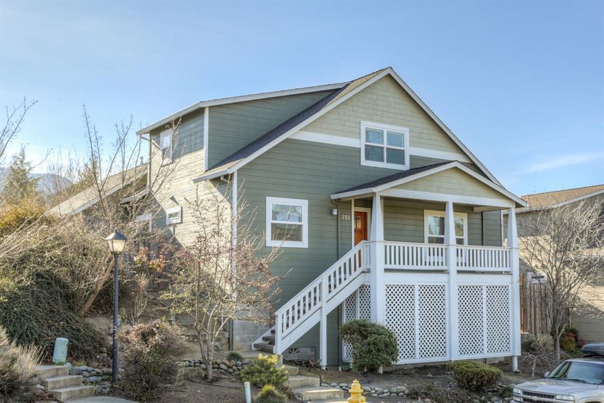 Wonderful light filled home with an ideal central location, across from North Mountain parks and nature center. Great floor plan with the main level living consisting of kitchen, dining area with slider out to the back deck, living room, two bedrooms and full bathroom. The master bedroom is upstairs along with a bonus room that could be used as a fourth bedroom or office. There is alley access to the two car garage. Easy maintenance landscaping includes a private rear fenced yard and deck for outdoor enjoyment.