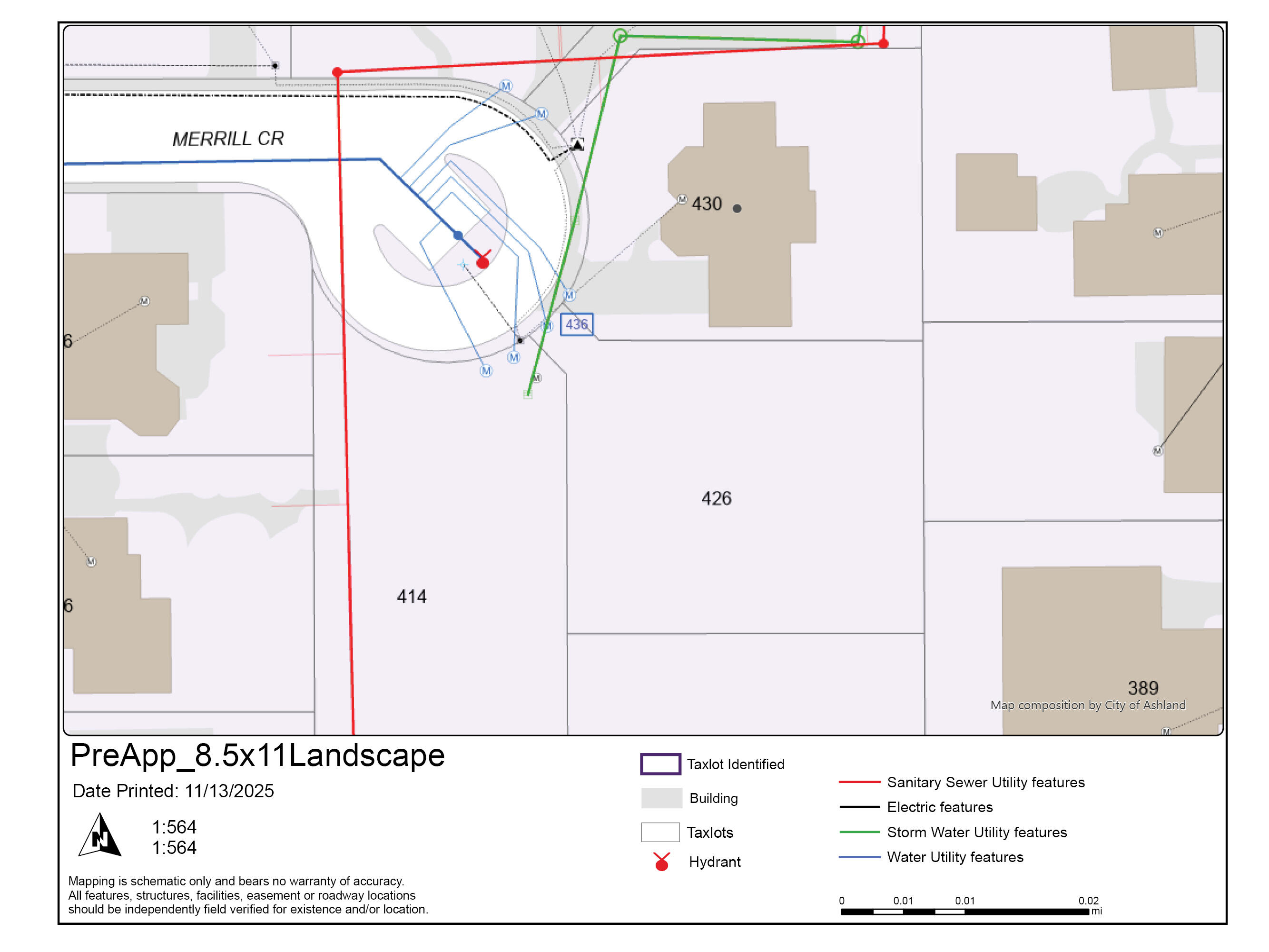 Vander Lind Homes Subdivision - Land