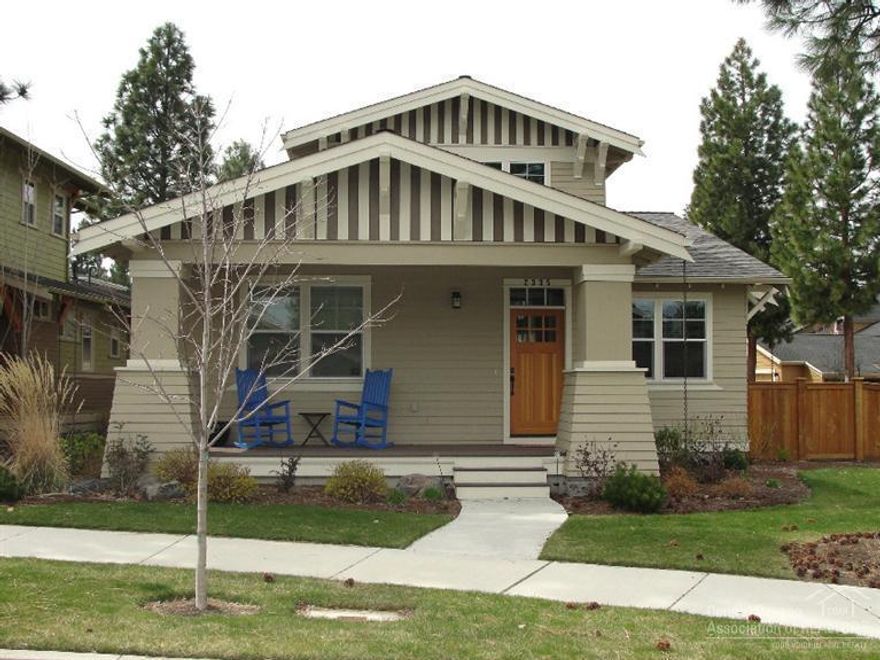 Beautiful craftsman style home. Hardwood floors throughout main living area. Open floor with abundant natural light featuring great room with fireplace & custom built-ins. Kitchen with large island, tile counter, stainless appliances. Master suite & other bedrooms located on main level. Master bath with tile walk-in shower, walk-in closet, tile counters & floor. Large bonus room with storage closet on second level. Laundry with built-ins. Double car garage with utility sink. Private patio & fenced backyard.