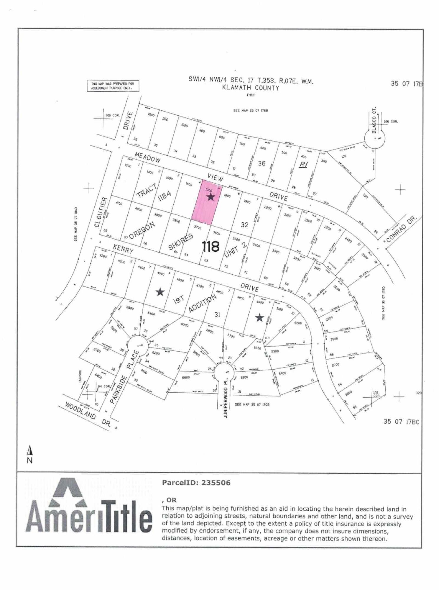Oregon Shores -Unit 2-First Addition - Land