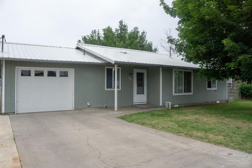 Two rentals with good rental history. Main home is 4 bedroom, 1 bath. Garage has been converted to a bedroom and laundry room. Original home in back has been updated and is 1 bedroom (no closet) 1 bath studio. Main home pays $1550 per month, original homes pays $750 and seller covers the power for both. Original home is hooked to main homes power and does not have its own meter. Irrigation well in back storage room.