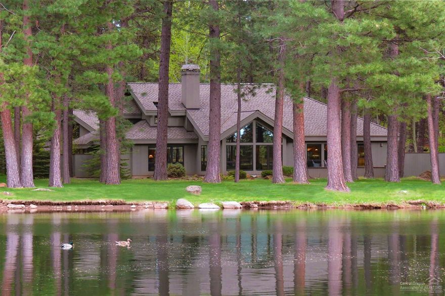 Rare!! Very few homes have lake front settings at the Ranch. This beautifully remodeled home fronts Aspen lake and is bordered on three sides by common area. Features include large kitchen with granite counters and SS appliances open to the dining and great room with woodstove to keep you cozy, master on main floor, family room, office/den, loft, 2 bedrooms and bath on second floor. Large attached garage with tons of storage, great outdoor space and professionally landscaped. Did I mention it is lake front