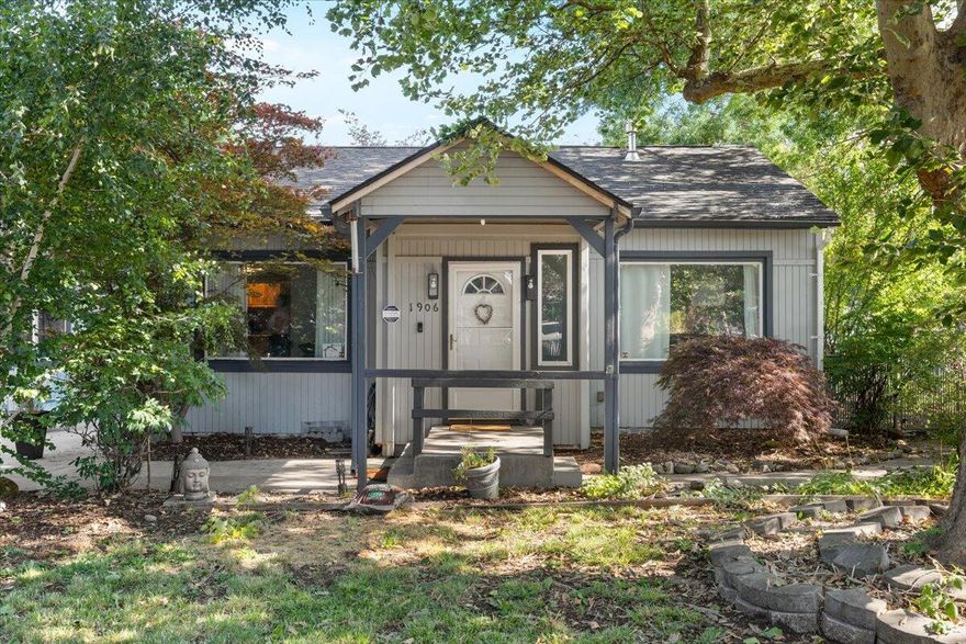 Schedule your private tour today and step inside this charming 3-bedroom, 1-bathroom home, perfectly situated on a large corner lot. This adorable property offers comfortable living spaces and a relaxing outdoor environment, ideal for any lifestyle! A new roof installed in 2020 and a new water heater in 2023 ensure peace of mind for years to come. The mature landscaping and fully fenced lot provide a serene sense of privacy and tranquility, creating your own personal oasis. Inside, you'll be captivated by the beautiful hardwood floors that flow seamlessly throughout the home, adding warmth and character. The spacious layout offers ample room for relaxation and entertaining, while the thoughtful split floorplan provides a sense of separation and privacy for the bedrooms. This charming home is truly move-in ready, meticulously maintained and waiting for its new owners to create lasting memories. Don't miss the incredible opportunity to make this delightful house your new home!