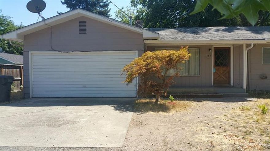 Close to town, this home offers a 3 bedroom, 2 bath, 1235 sq ft. This home is also near the All Sports Park.