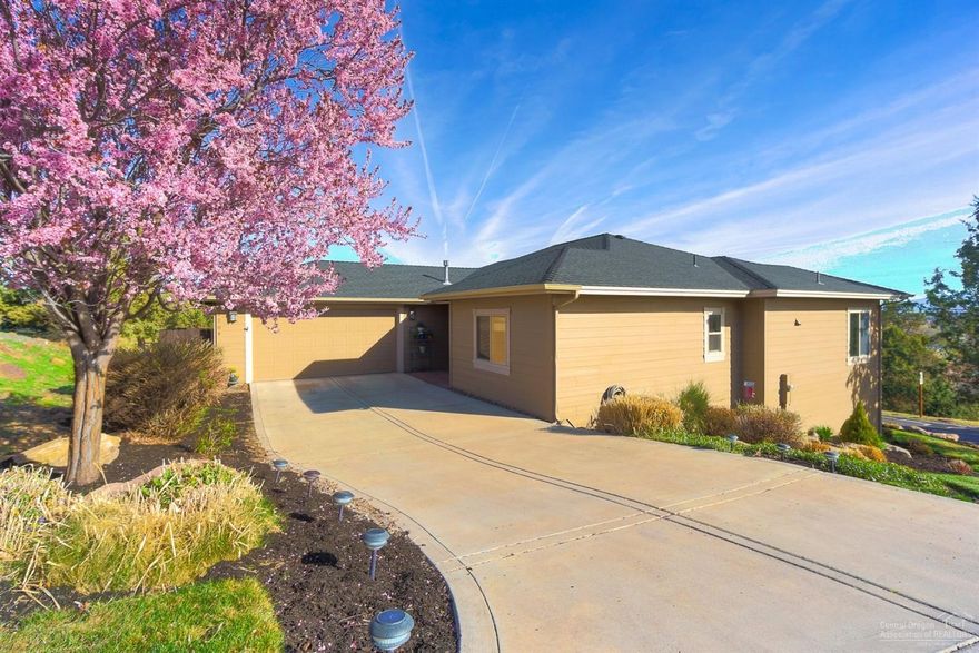 You'll love this charming single level home with spectacular views from Mt. Hood to Powell Butte. This 3 bedroom 2 bath home with oversized 2 car garage will give you 1731 SF of generous space without losing the cozy atmosphere when it's time to cuddle up by the fireplace. Wake up each morning with inspiring sunrises from your upper level deck and end each night listening to the tranquil sounds of nature and picturesque sunsets. Storage not an issue with ample unfinished walk-in storage underneath the home.