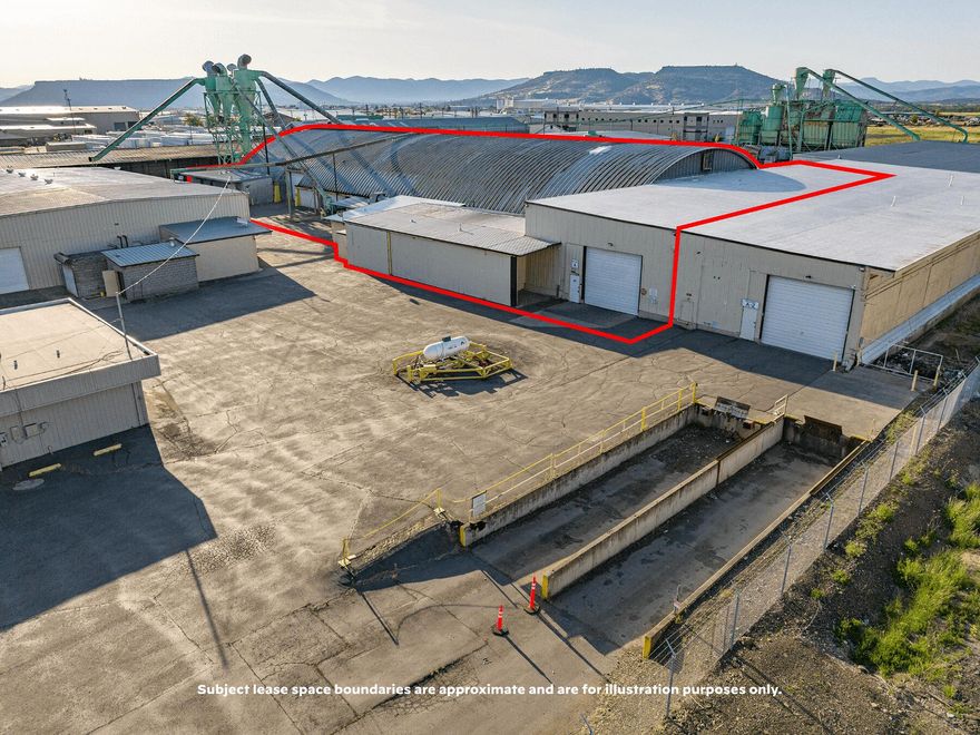 Exclusively presented for lease - 1385 Antelope Road, Space ''A'', a ±42,000 SF warehouse within an industrial complex centrally located in White City, Oregon. Featuring an expansive main warehouse underneath a clear-span metal barrel roof (32' max clear height), Space ''A'' could serve a wide variety of prospective users. The in-place infrastructure is significant, with 2,200 amps of 3-phase 480v power (split down to 220 / 110), 8'' concrete slab throughout, fully sprinkled, gas heat, high-efficiency LED lighting, and 16 welding / workstations with individual power and argon lines plumbed. Access is simple, with (3) 14' x 16' drive-in doors, and (2) exterior below-grade loading docks directly in front of the subject space. There are multiple dedicated restrooms, storage/separated work rooms, light office space, breakroom, and more. Prospective users should note that there is an adjacent 8,600 SF warehouse avail., as well as on-site 20x40 storage bays. Contact brokers for more info