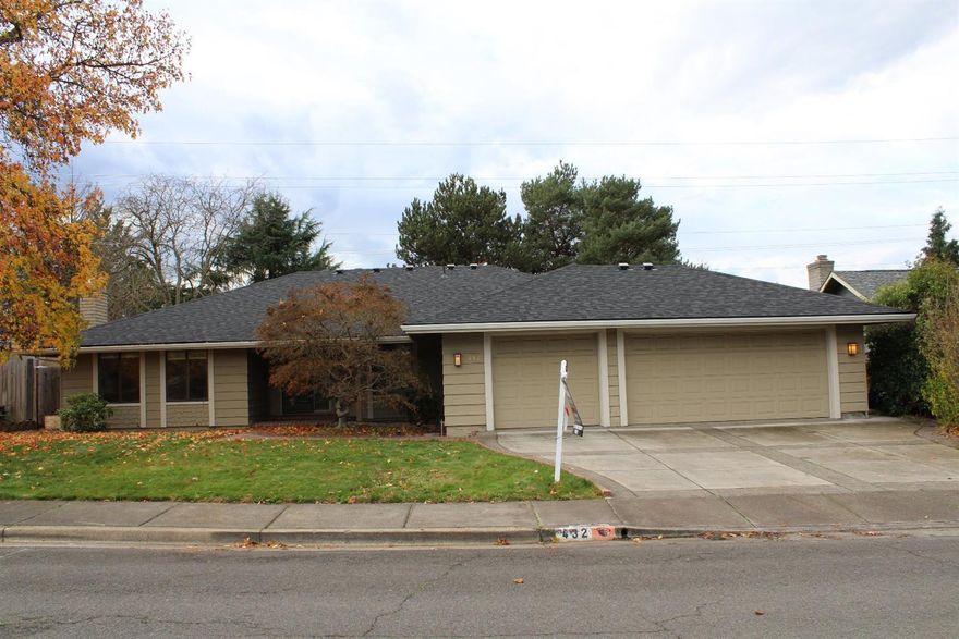 Wow! Come see this beautifully maintained home in East Medford. This house is in a spectacular quiet neighborhood on a generously sized lot and in the desirable Hoover school district. It is close to the hospital and the Rogue Valley Country Club. Character and charm throughout, featuring an updated gas fireplace, hard wood floors, new roof in 2015 and stunning granite countertops. Large master suite with access to the backyard patio. Enjoy the large fully fenced backyard with beautiful mature landscaping and TWO covered decks, perfect for entertaining! There is lots of storage as well as a huge three car garage. These are just some of the amazing things this home has to offer. You wont be disappointed in this one! Buyer to do own due diligence