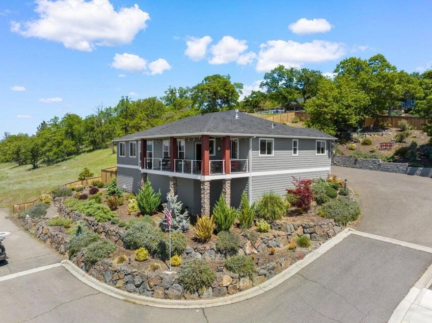 Unobstructed Valley Views & Easy Living in Eagle Point! This 3 bed, 2 bath home offers 2,260 sq ft of well-designed space with an open floor plan that brings in tons of natural light. The kitchen flows right into the dining and great room—perfect for entertaining or just keeping things easy day to day.  Quality of materials is unmatched as this was custom built and has had one owner. 
The split-bedroom layout gives everyone privacy, and the spacious primary suite includes a full ensuite bathroom. Downstairs, there's an additional 700 sq ft of unfinished space—ready for a game room, gym, office, or extra storage. 
Outside, enjoy sunset views from the deck or unwind in the low-maintenance, xeriscaped yard. Bonus features include RV parking with hookups, a workshop area in the garage. This one checks all the boxes—views, space, flexibility, and location. Come take a look!