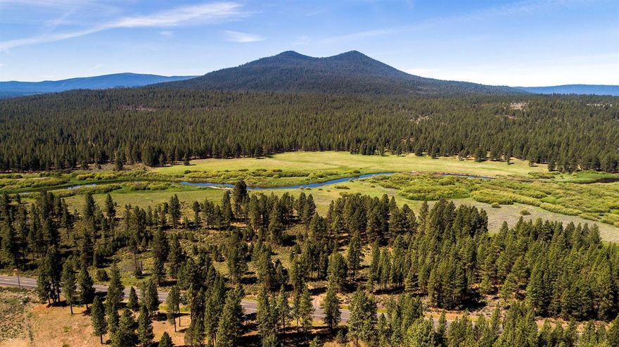 Wow! Beautiful Sprague River front property with mature pines and meadows. Property has a well and septic (condition unknown) and formerly had a manufactured home which was removed in 2006. This is the perfect recreational property located between miles posts 15 & 16 coming from Chiloquin!