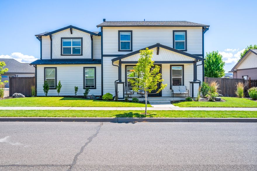 Modern farmhouse charm meets thoughtful design in this beautiful new build by Stone Bridge Homes NW, located in Prineville's sought-after Ironhorse neighborhood. This Earth Advantage-certified home features 4 bedrooms, 3 bathrooms, and flexible spaces including a main-level den/bedroom and a spacious bonus room over the garageâ€”perfect for work, guests, or play. Enjoy upscale finishes like engineered hardwood flooring, quartz countertops, stainless steel appliances, and a cozy gas fireplace. The owner's suite offers a relaxing retreat, while the covered front and back patios and fenced yard are ideal for year-round outdoor living. Additional highlights include a tankless water heater and wiring for an electric car (110V and 220V ready). Conveniently located near parks, trails, golf, and all the small-town charm Prineville is known for, this home is ready to welcome you.