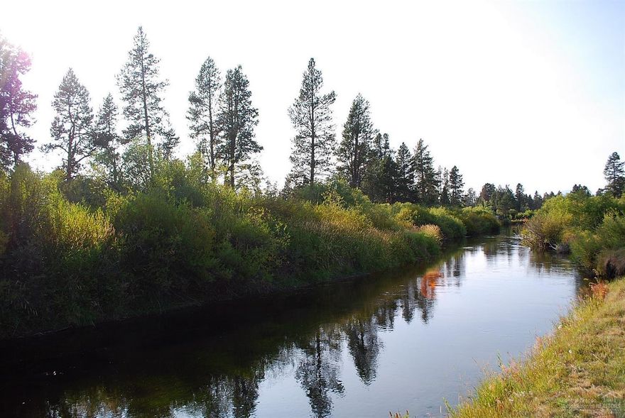 INVESTORS! Idyllic riverfront property with cute 1B/1BA home on Little Deschutes River. Vacation home, vacation rental, starter/retirement...Quail Run golf Course a short walk away. Priced low for quick sale. CASH ONLY, AS-IS. Septic is 1000 gallon steel tank, will likely need new ATT system soon.