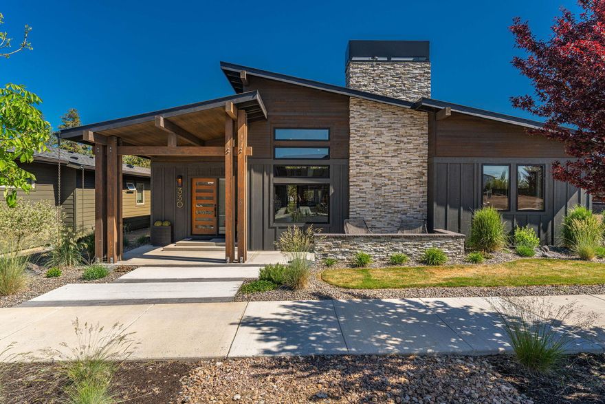 Grand Peaks in Sisters must see! Move in ready Custom Grand Ronde gem with tons of upgrades and no detail overlooked. 2 Primary suites with heated floors in bathrooms. Custom blinds throughout with motorized control in front room and clear story windows with black out shades in BR's. Designer chefs kitchen with 9.5' island and plenty of storage for all your culinary needs. Butlers pantry with full wine fridge, office that can work as a guest BR.  Beautiful stacked stone gas fireplace in great room that is perfect for entertaining. H2O proof LVP flooring throughout living areas. Custom landscaping with amazing private back yard complete with Hot Tub, landscape lighting, sound system, drip irrigation system and water feature. See documents for list of all features and upgrades. Beautiful park and private pickleball courts are available as part of HOA. Seller accepting back up offers.