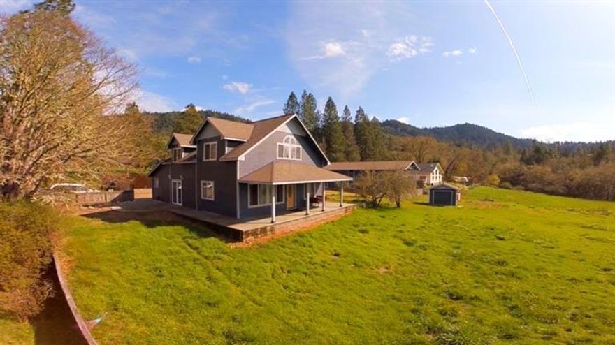 Peaceful rural setting with beautiful views. Home has been extensively remodeled, kitchen is waiting for your own personal touch. Open floor plan, large bonus room, tile floors, vaulted ceilings, huge master suite with balcony, jetted tub, and walk-in closet and a sitting room or office adjacent. The outside of the home has stamped concrete, a wrap-around porch and an attached 2-car garage. Shop is incredible, 28x40, with attached RV port and 2 bays for your toys and hobbies, Compressed air and 220. The land is all usable and could be used for grazing animals or raising a crop.